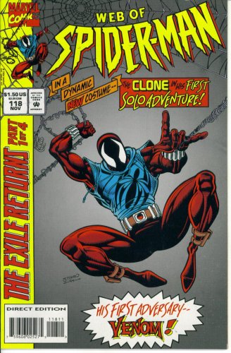 web-of-spider-man-118-memories-the-exile-returns-marvel-comics