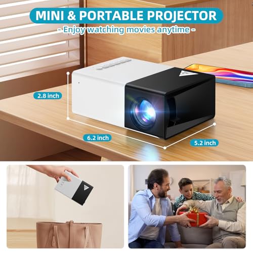 iTJQ Mini Projector VF200BLACK の商品画像 6
