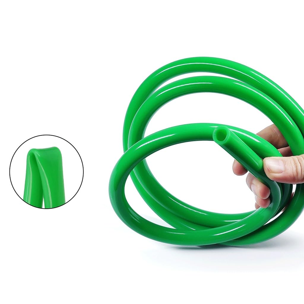 Tuyau Flexible Transparent encaoutchouc Silicone, Tuyau Flexible en Caoutchouc et Silicone for Irrigation d'aquarium(ID 4mm x OD 8mm)