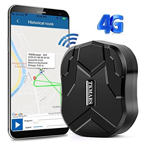 TKMARS 4G GPS Tracker with Long Battery Cover