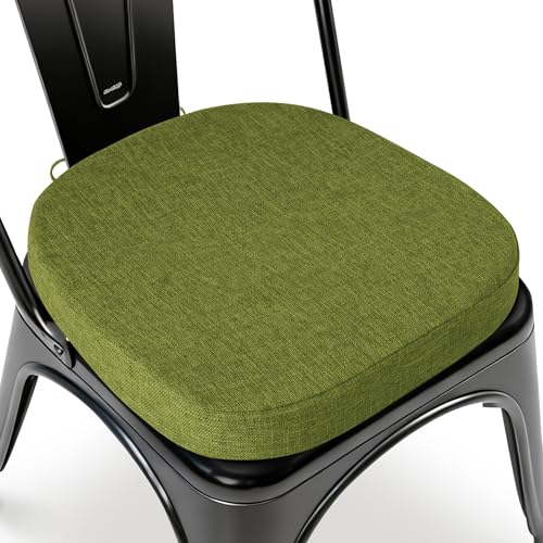 MineCozy coussin chaise métal 14x14 po, 1 paquet, vert