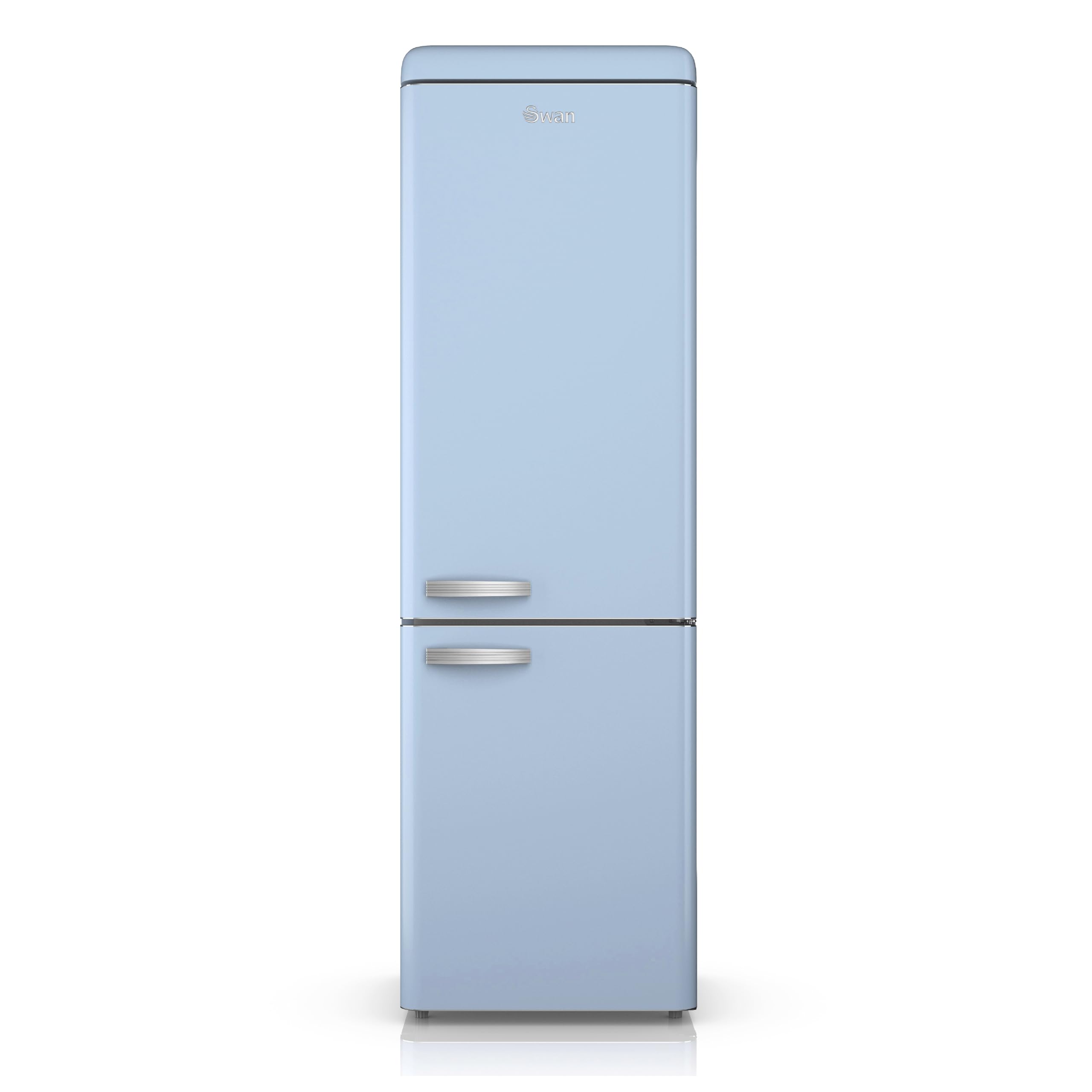 Swan SR11020BLNE Retro Fridge Freezer - Blue - 304L Capacity