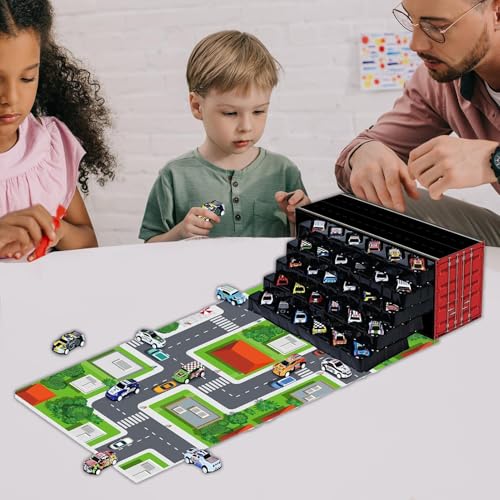 Mini voitures pour enfants avec boîte de rangement pratique