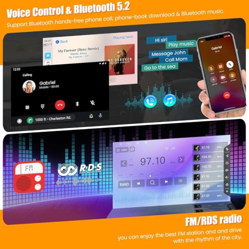 Image of (8Core + 128GB) Car Radio Stereo for Toyota RAV4 2013-2018