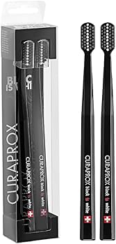 Amazon | クラプロックス（CURAPROX） 歯ブラシ ブラックイズホワイト