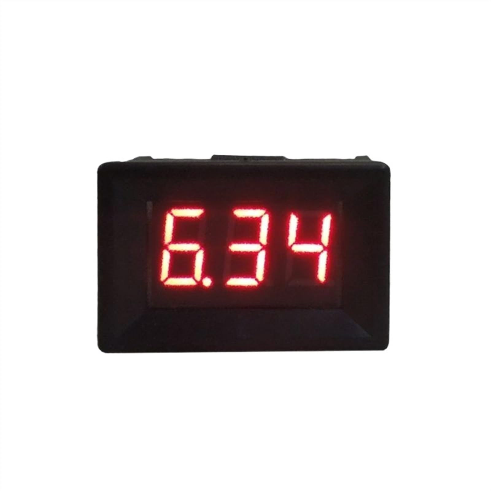 10 Uds. Medidor de Panel de voltios LED voltímetro CC 0-10V medidor de voltaje LED rojo 0,36 ''medidor de voltaje Digital probador de Monitor de voltaje