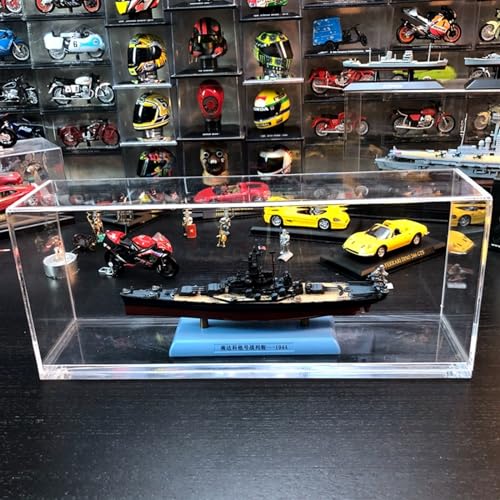 Model Ship Model Die-Cast Battleship Model 1:1000 Battleship Warship WWII Ships For South Dakota Alloy Miniature Decorative Static Finished Ship Model With HD Display Case Adult Collection Office Desk - Image 2