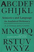 Sémiotique: Dictionnaire raisonné de la théorie du langage (Langue, linguistique, communication) 0253351693 Book Cover