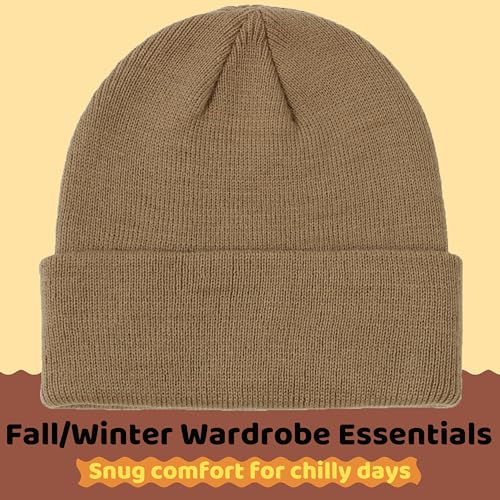 YMYDYFC Baby Beanie 3Pack Toddler Beanie Infant Knit Hat Baby Winter Hats for Boy Girl Winter Clothes Warm Knit Cap 0-6Years4