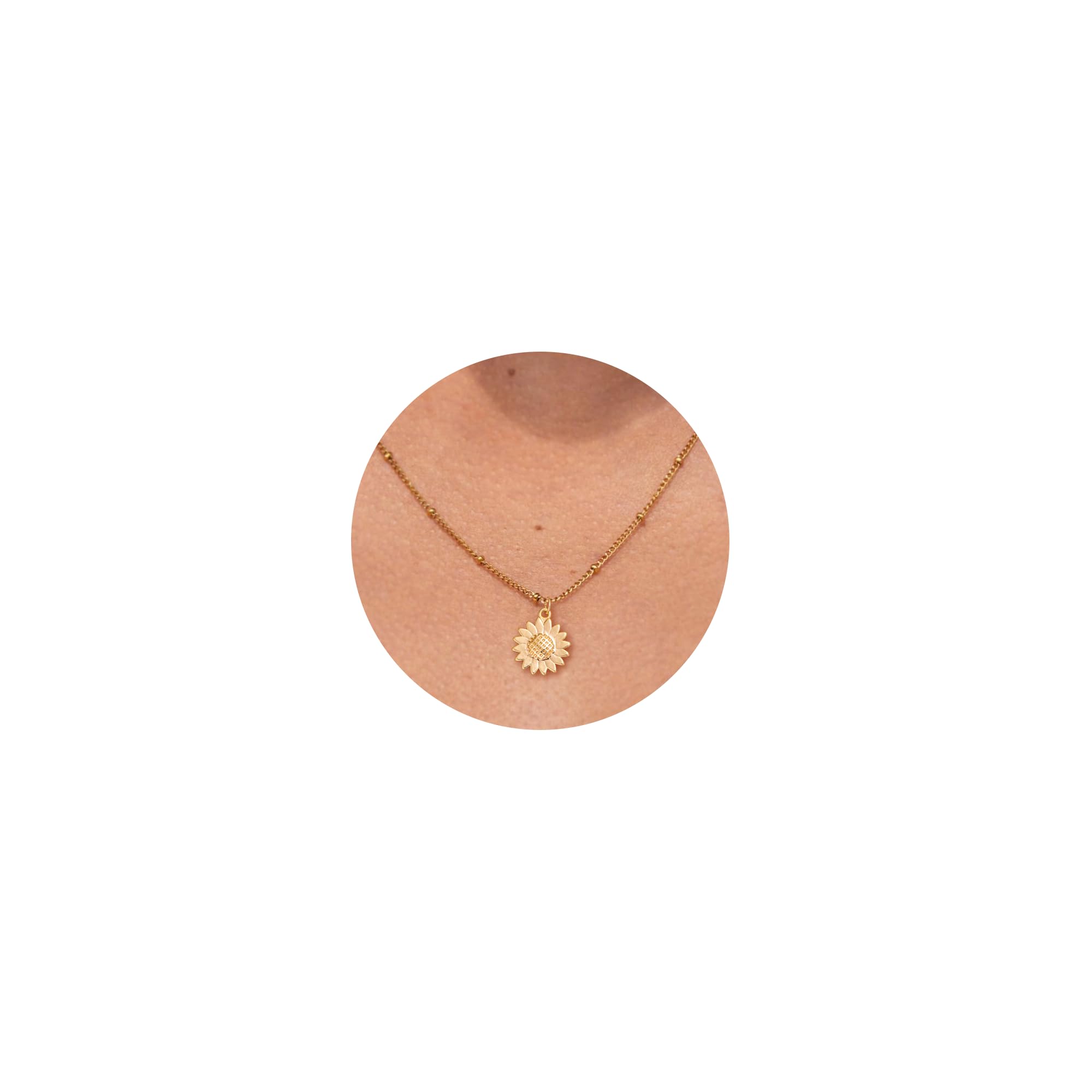 HANLI 14K Gold Plated Necklaces for Women - Dainty Butterfly, Star of David, Moon and Star, Sun, Lotus, Infinity, Hummingbird, Bee,Boots,Chill,Sunflower Pendant Designs - Elegant Jewelry for Women