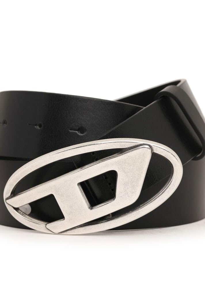 Diesel Oval D Logo B-1dr Belt cintura Uomo