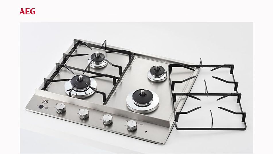 Amazon.co.jp: AEG ドロップインタイプ 4口 ガスクッキングヒーター
