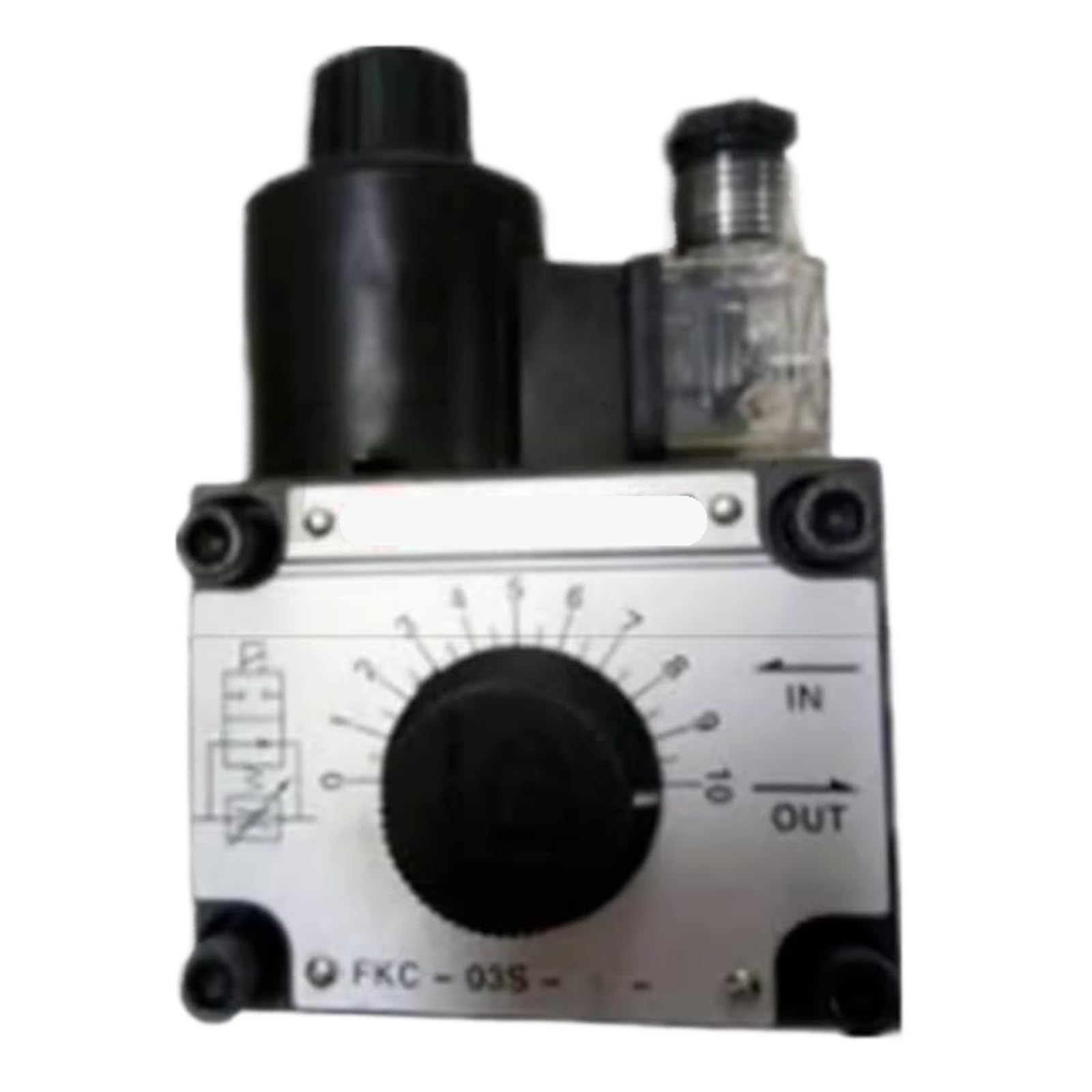 LEOTNNDQ FKC-03S-4 Electromagnetic Flow Control Valve AC220V DC24V(FKC-03S-4 AC220V)