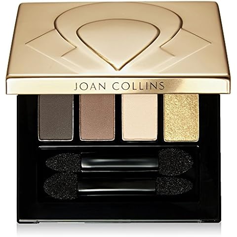 Joan Collins Timeless Beauty Quad Eyeshadow 5 g, Moody Browns and Gold Cover