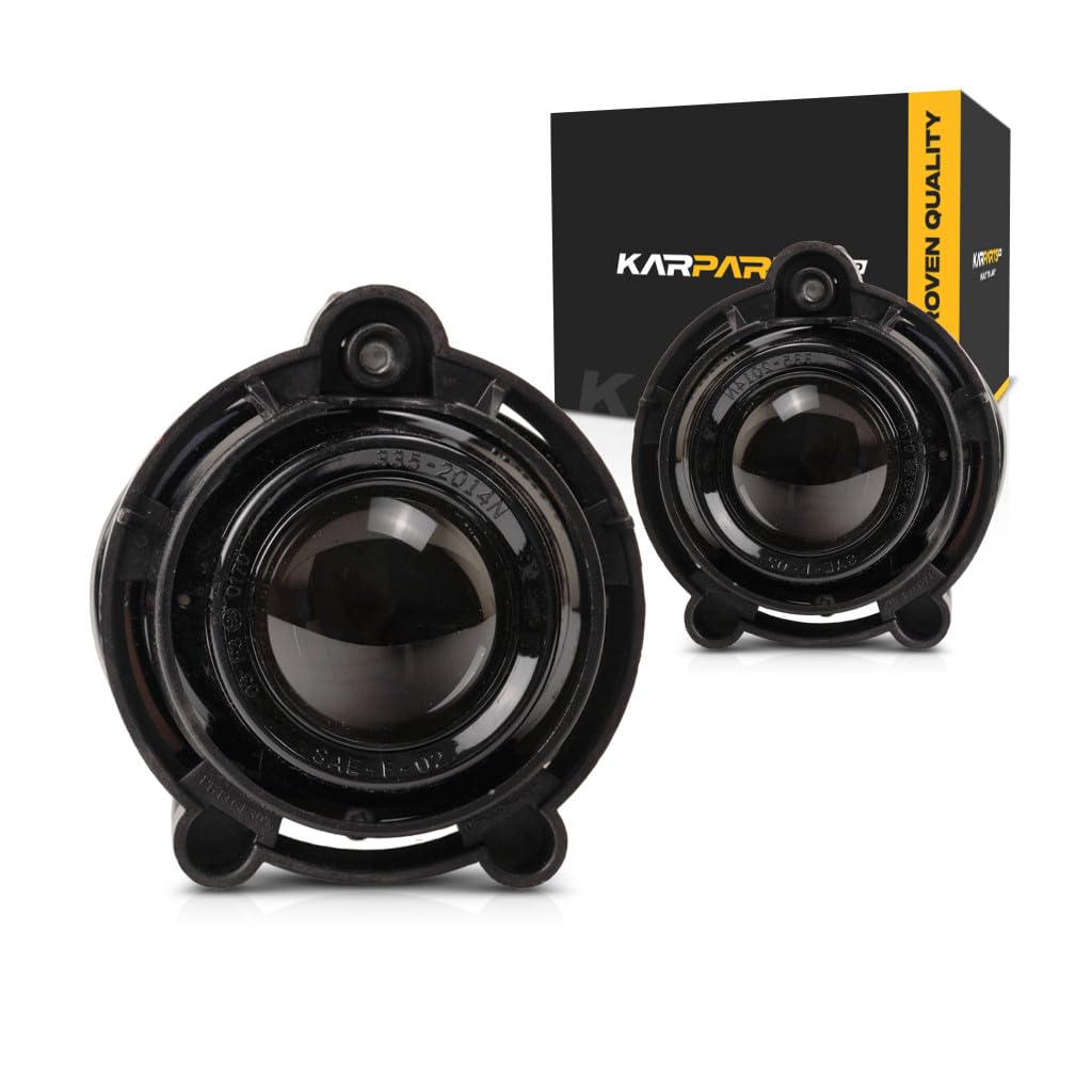 CarLights360: For GMC Terrain Fog Light 2010-2015 Driver and Passenger Side | Pair | w/Bulbs | DOT Certified GM2593157 + GM2593157