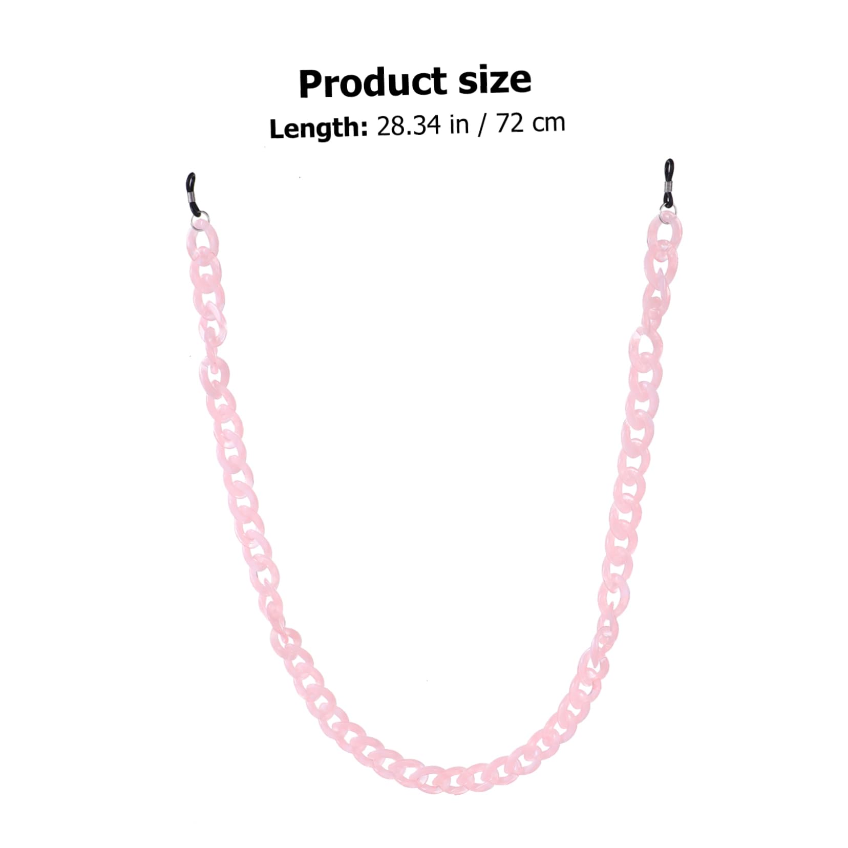 FRCOLOR Brille Maskenkette Kette Zum Aufhängen Der Maske Schutzmaskenhalter Maskenband Seil Zum Aufhängen Der Maske Anti-lost-gesichtsabdeckungs-lanyard Maskenriemen Plastik