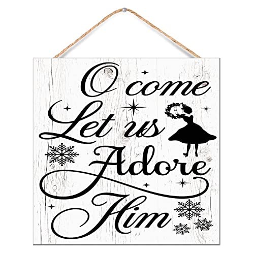 Cadeau de Noël panneau en bois moderne avec croix pour sublime décoration de maison
