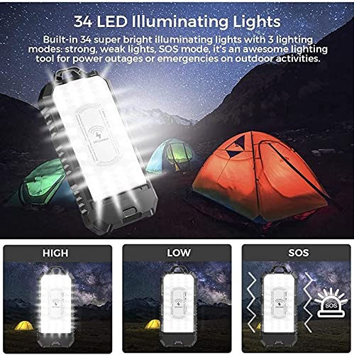 Solar Charger Power Bank 36000Mah - Qi Wireless Phone Charger With Dual Usb & Type-C Port - Fast Charging Power Bank With Led Flashlight & Hard Pu Travel Case - Ip64 Waterproof, Dustproof By 2Bconnect #TOP3