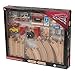 Disney KIDKRAFT Pixar Cars 3 Build Your Own 55 Piece Wooden Racetrack