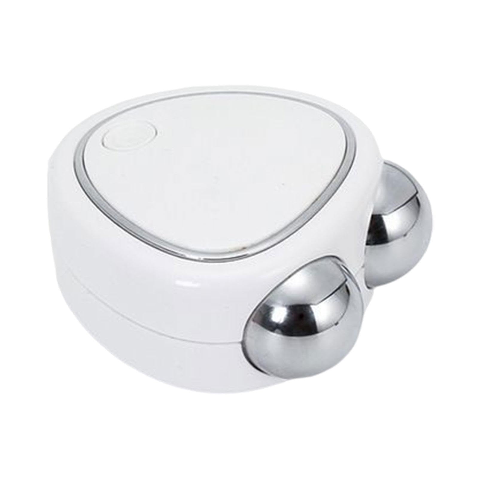 Masajeador facial eléctrico - Rodillo facial microcorriente, masajeador de lifting facial | Revitalizador facial USB con bola de masaje doble rodillo, dispositivo tonificante facial
