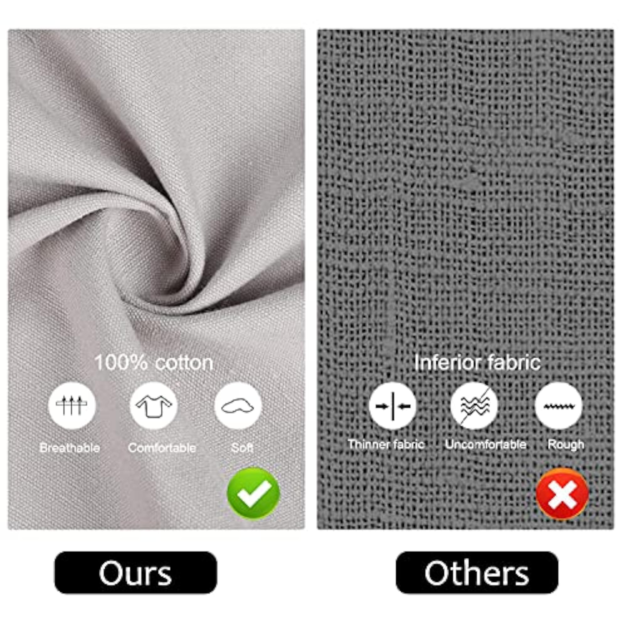 Bib Apron, Canvas Cotton Cooking Apron for Women Men