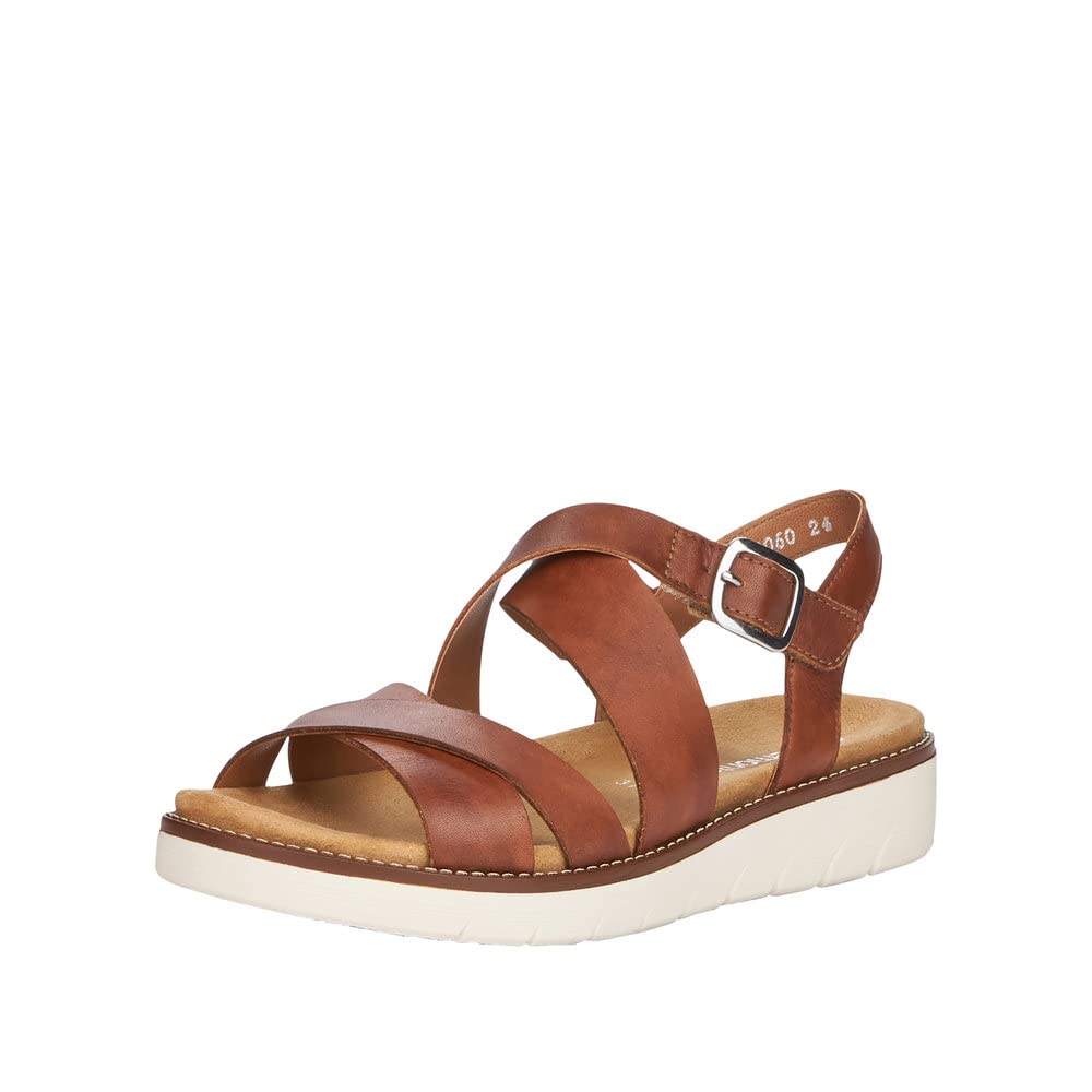 Remonte D2060, Women’s Sling Back Sandals, Brown (Muskat 24), 7.5 UK (41 EU)