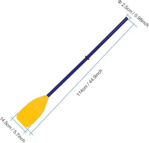 Miniatura 5 de Remo de canoa, pala de kayak, buen accesorio para deportes acuáticos para atrapar agua para barco inflable, canoa para todo tipo de barcos