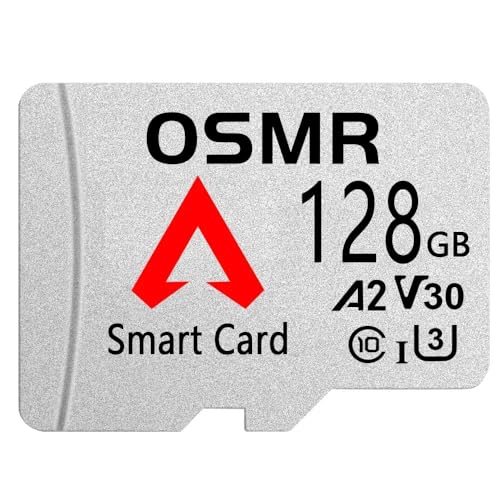 Tarjeta Micro SD 128GB V30 A2 [High Speed] – Tarjeta de Memoria 4K UHD para Drones, GoPro, Switch y Móvil. Capacidad Neta de Usuario: 100GB.