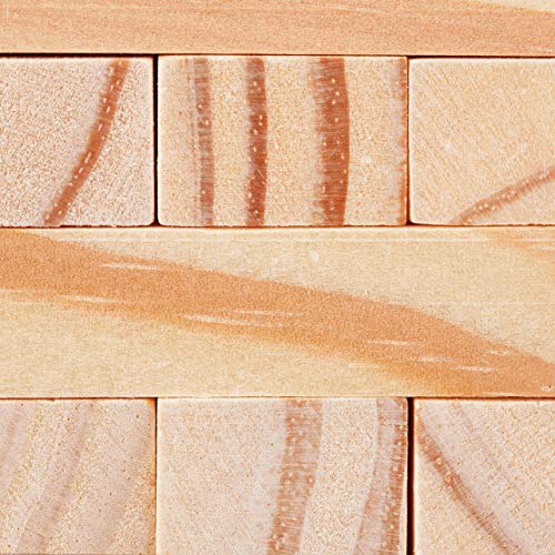 Relaxdays 10022792 Wackelturm Holz, 54 Bausteine zum Stapeln, lustiges Stapelspiel für Kinder & Erwachsene, Holzspielzeug, natur, 27 x 8 x 7 cm - Image 7