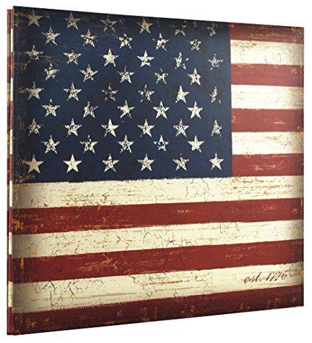 Mcs Expandable 10-Page Scrapbook Album With 12 X 12 Inch Pages, 13.5 X 12.5 Inch, Vintage Flag #TOP1