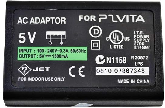 OSTENT EU Plug AC Wall Power Adapter USB Charger Charging Cable Cord for Sony PlayStation PS Vita PSV
