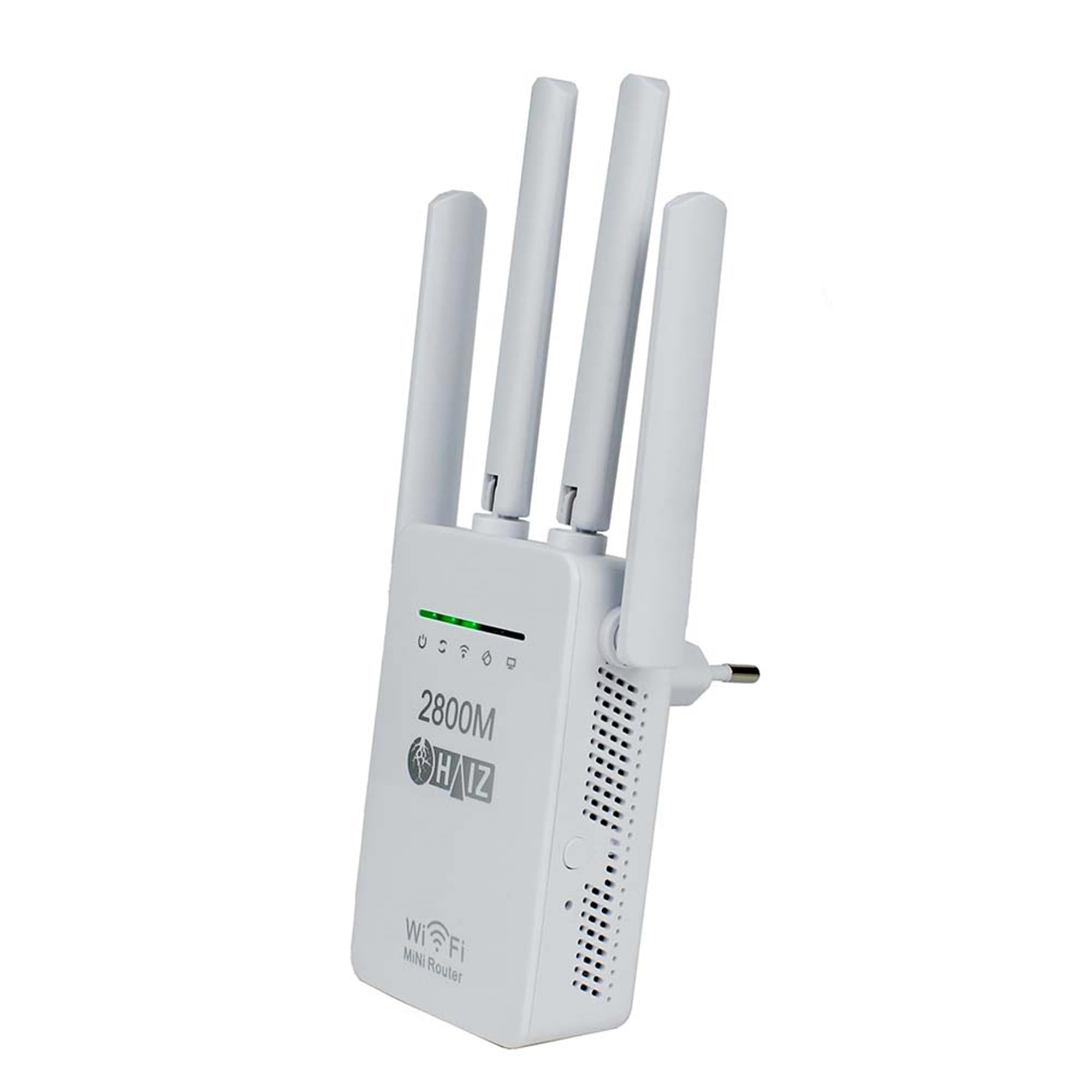 Haiz Repetidor Roteador de Sinal Wifi 4 Antenas Pix-Link HZ-2800