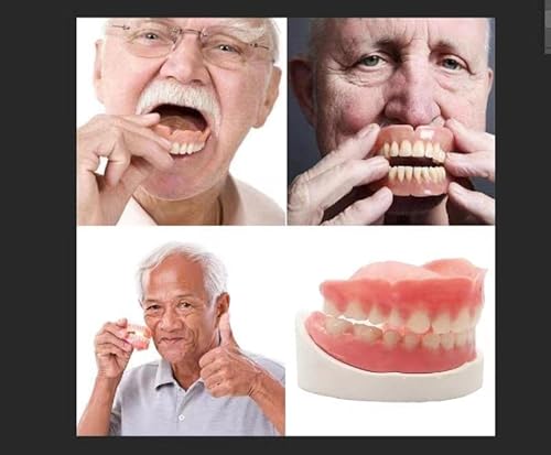 Do It Yourself Denture Fake Teeth Top And Bottom Temporary Teeth For Improve Smiling #TOP1