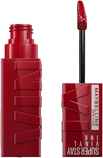 Maybelline High-Glossy New York Superstay Vinyl Ink Liquid Lipstick Lippy Instant Shine &amp; Transfer Proof. Last Up To 16Hr,...