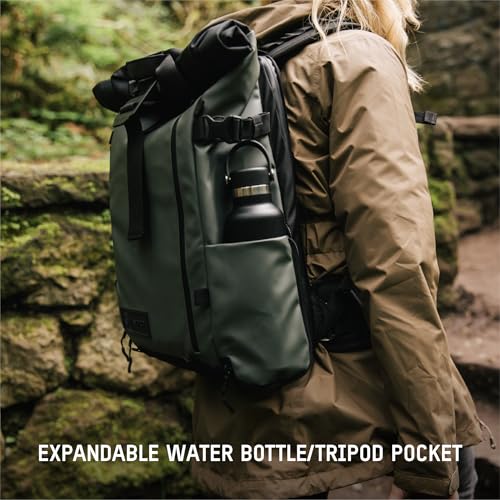 WANDRD PRVKE 21L, V3 Backpack: Weather-Resistant Travel & Camera Backpack with Laptop Sleeve, Quick Side Access, Clamshell Opening – Ideal Photography & Travel Bag