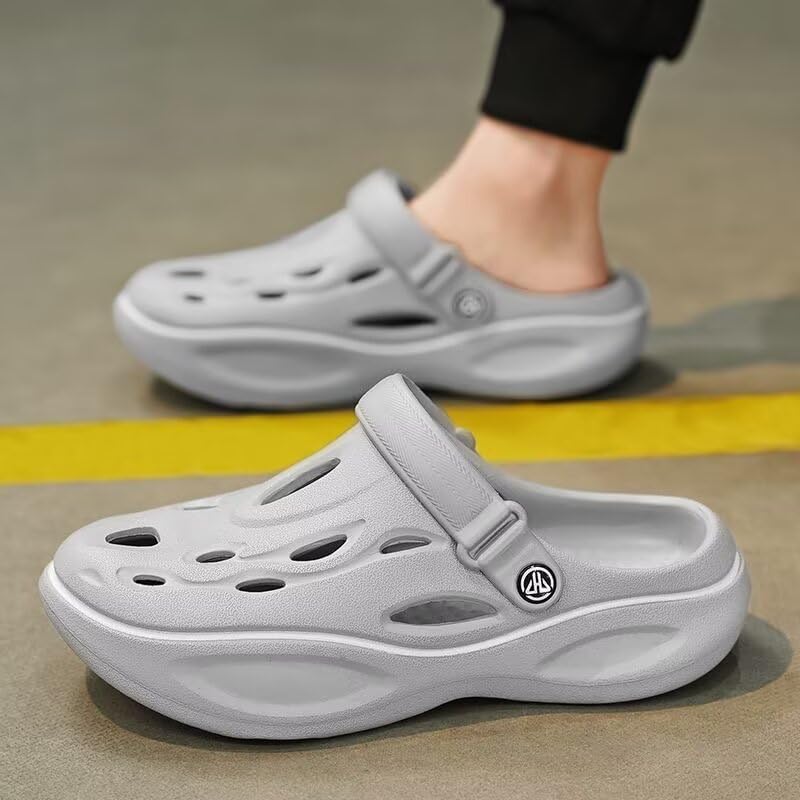 Men Lightweight Solid Closed Toe Sport Sandals for Summer Outdoor Walking Beach Aqua4