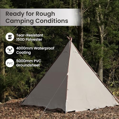 Carpa S'more A-Base 4 Estaciones para Camping Familiar miniatura 4