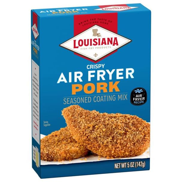 Louisiana Fish Fry Air Fry Pork Coating Mix 5 oz