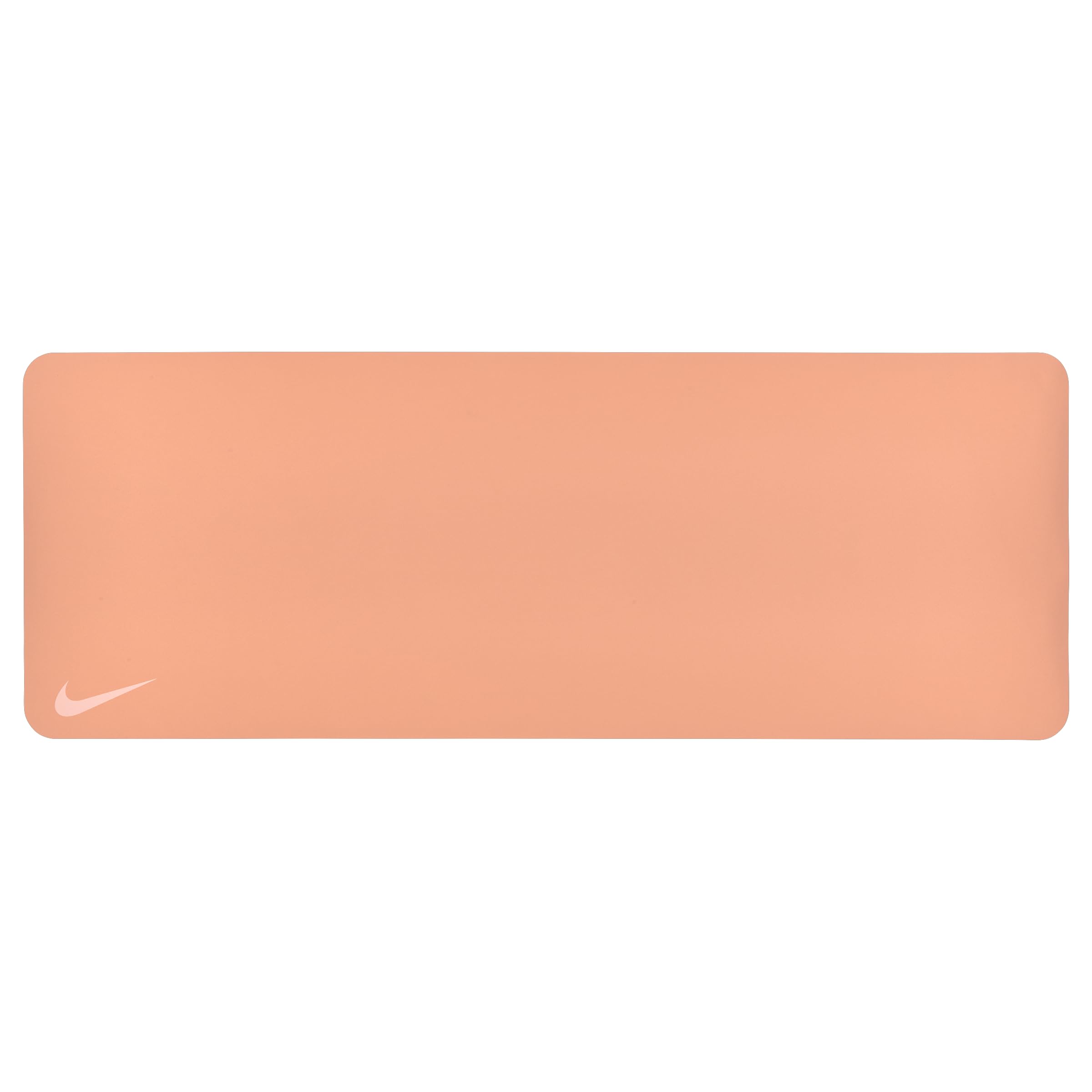 Nike Yoga Mat 4mm Reversible Yogamatte Fitnessmatte Workout Matte rutschfest, Apricot Agate/Washed Coral, 180 x 65cm