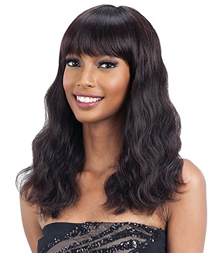 Naked Unprocessed Brazilian Remy 100% Human Hair Wig - S-WAVE (M) #Natural