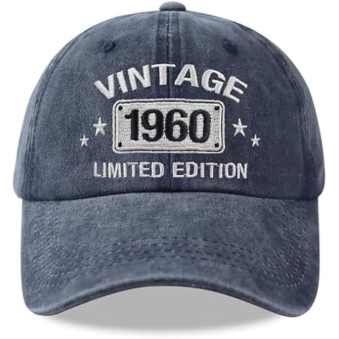 Vintage 1960 Adjustable Baseball Cap Cover