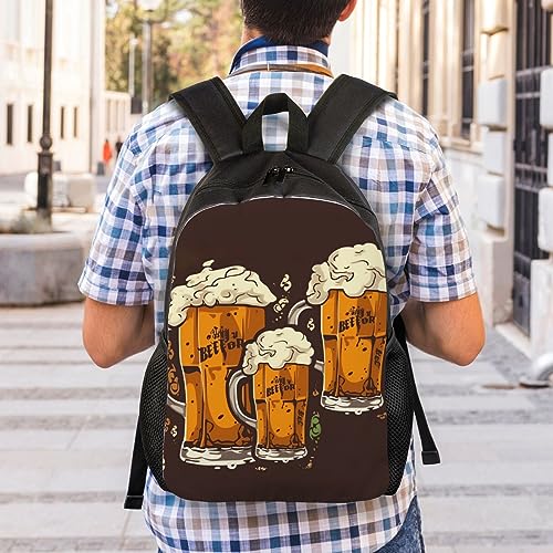 Mochila impermeable de hombro ligera para día casual miniatura 7