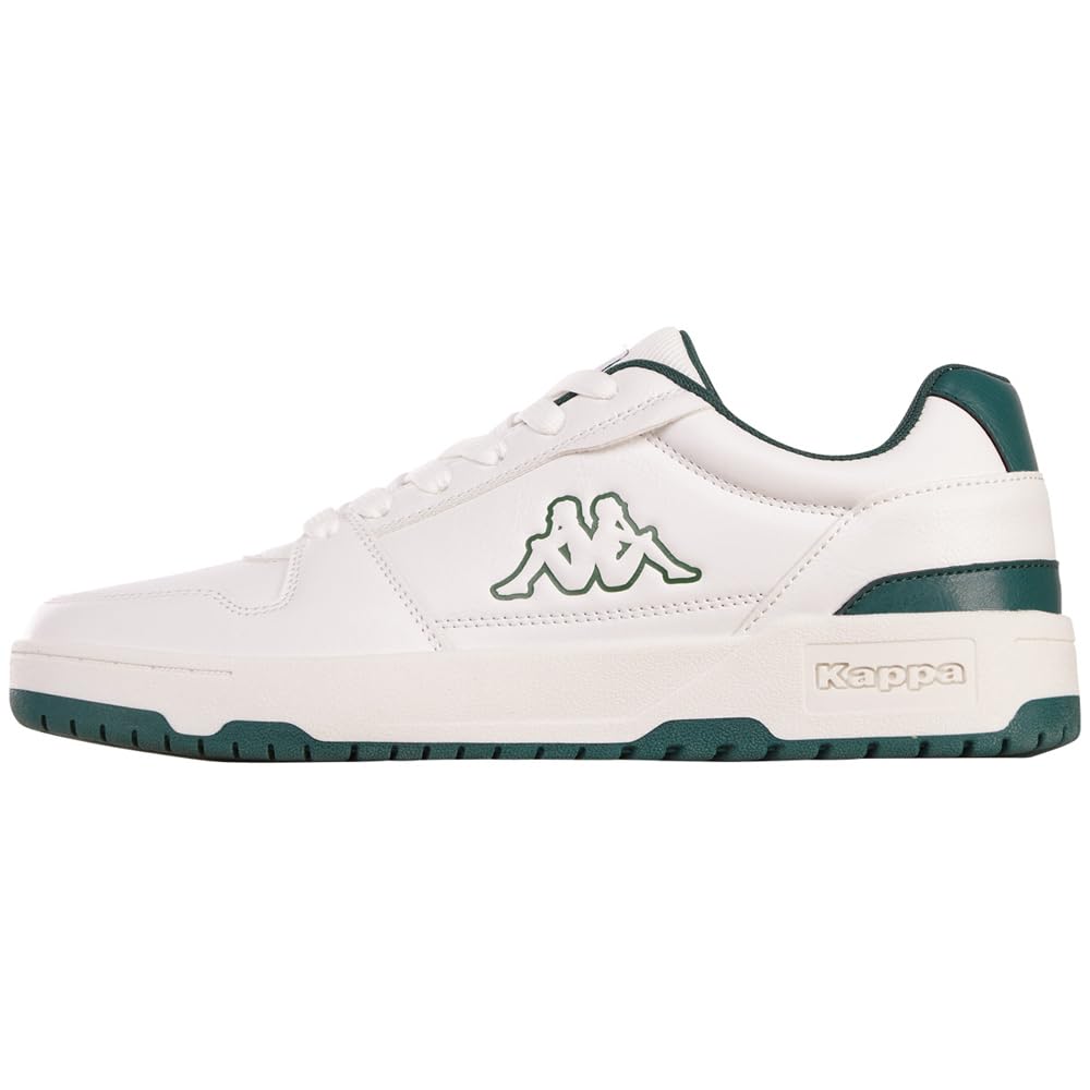 Kappa Codice Stile: 243405 Coda Low Unisex, Scarpe da Ginnastica Adulto, Bianco Lilla, 39 EU