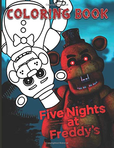 Five Nights At Freddys Coloring Book: Coloring Books For Adult (8.5" X ...