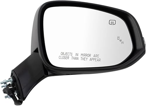 TRQ Espejo izquierdo compatible con Toyota Sienna 2021