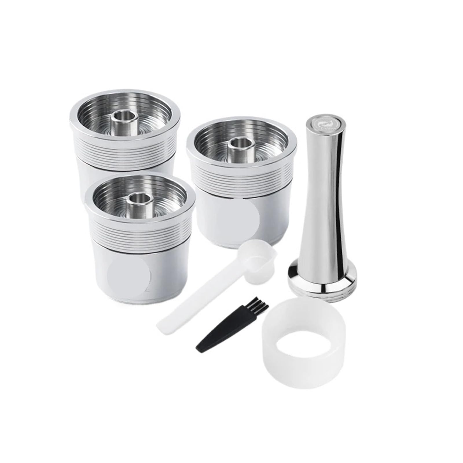 Soporte de filtro café reutilizable acero inoxidable, cápsulas rellenables, Compatible con ILLY Y3.2 Mahine(R)