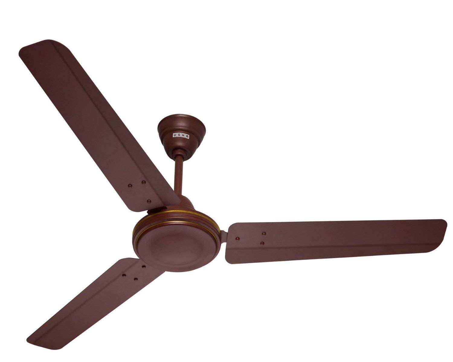 Usha Super Striker 1200mm Goodbye Dust Ceiling Fan |1star| ISI Certified ||Deep Metallic Brown|