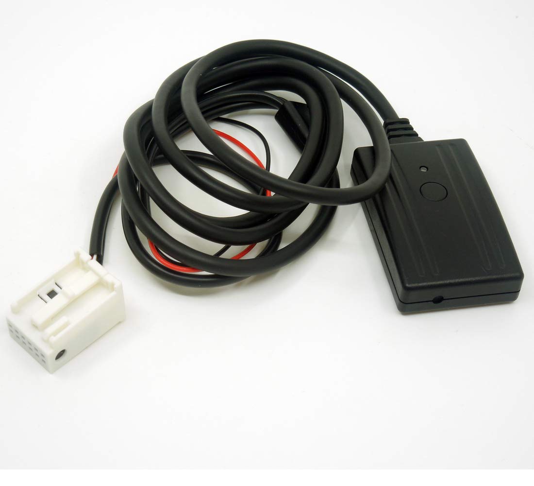 colorparts2016 Bluetooth 5.0 MIC Hands-Free Aux Cable Compatible with Peugeot 207 307 407 308 607 807 Citroen C2 C3 C4 C5 C6 RD4