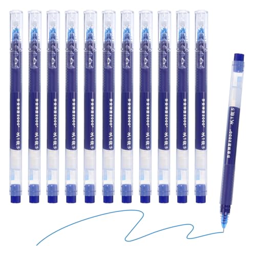 Bolígrafo Gel M&G Punta Media 0.5mm Pack 12 Tinta Azul miniatura 1