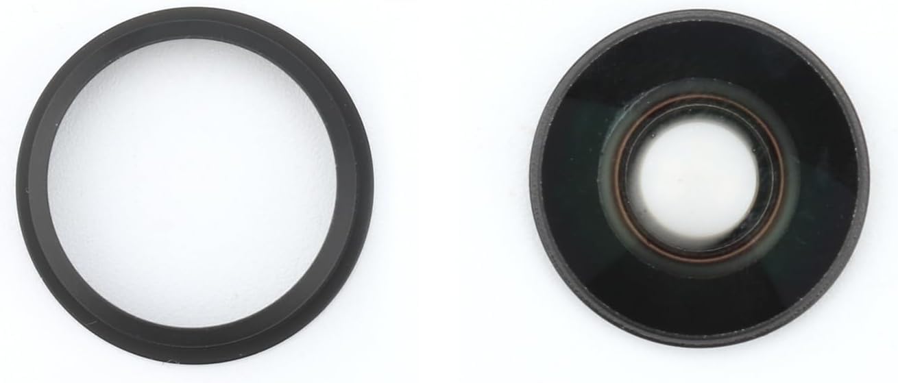 Obiettivo di ricambio compatibile con Insta360 X3 (incluso anello esterno) Sport Panorama Camera Lens Repair Lens Parts Accessori, vetro ottico ad alta trasmittanza